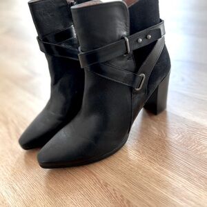 Hispanitas black ankle boots NEVER WORN